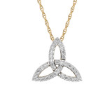 Photo of Alphonse 1/3 Carat T.W. Pendant 14K Yellow Gold [CP1533Y]