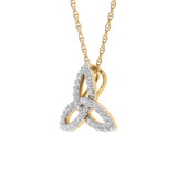 Photo of Alphonse 1/3 Carat T.W. Pendant 14K Yellow Gold [CP1533Y]