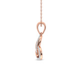 Photo of Francine 1/4 Carat T.W. Pendant 10K Rose Gold [CP1534R]