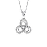 Photo of Francine 1/4 Carat T.W. Pendant 10K White Gold [CP1534W]