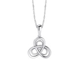 Photo of Francine 1/4 Carat T.W. Pendant 10K White Gold [CP1534W]