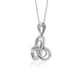 Photo of Francine 1/4 Carat T.W. Pendant 10K White Gold [CP1534W]