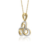 Photo of Francine 1/4 Carat T.W. Pendant 10K Yellow Gold [CP1534Y]