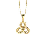 Photo of Francine 1/4 CT. T.W. Pendant 14K Yellow Gold [CP1534Y]