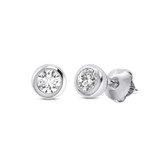Photo of Brigitte 1/2 Carat T.W. Diamond Earring 14K White Gold [SE1616W-R045]