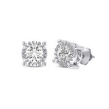 Photo of Abana 3/4 Carat T.W. Diamond Earring 10K White Gold [SE1617W-R070]