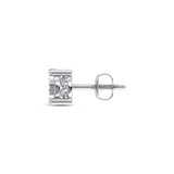 Photo of Abana 3/4 Carat T.W. Diamond Earring 14K White Gold [SE1617W-R070]