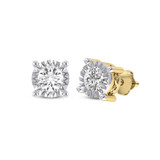 Photo of Abana 3/4 CT. T.W. Diamond Earring 10K Yellow Gold [SE1617Y-R070]