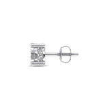 Photo of Abana 1 CT. T.W. Diamond Earring 14K White Gold [SE1618W-R095]