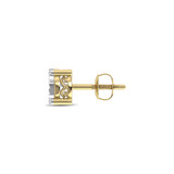 Photo of Abana 1 Carat T.W. Diamond Earring 14K Yellow Gold [SE1618Y-R095]