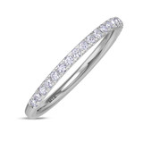 Photo of Bassey 1 1/5 Carat T.W. Morganite and Diamond Matching Bridal Ring Set 10K White Gold [BT269WL]