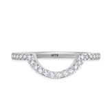 Photo of Sloane 1 2/3 CT. T.W. Morganite and Diamond Matching Bridal Ring Set 10K White Gold [BT272WL]