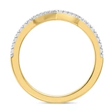 Photo of Amber 1/7 ct tw. Diamond Ladies Band 14K Yellow Gold [BT260YL]
