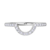 Photo of Charaya 1/5 ct tw. Diamond Ladies Band 10K White Gold [BT262WL]