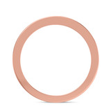 Photo of Arman 2 7/8 Carat T.W. Morganite and Diamond Trio Matching Wedding Ring Set 14K Rose Gold [BT264RM]