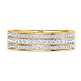Photo of Arman 2/3 ct tw. Diamond Mens Band 14K Yellow Gold [BT264YM]