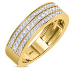 Photo of Arman 2/3 ct tw. Diamond Mens Band 14K Yellow Gold [BT264YM]