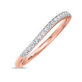Photo of Sutton 1/5 ct tw. Diamond Ladies Band 10K Rose Gold [BT267RL]