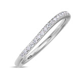 Photo of Sutton 1/5 ct tw. Diamond Ladies Band 10K White Gold [BT267WL]