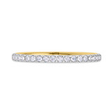 Photo of Bassey 1 3/4 Carat T.W. Morganite and Diamond Trio Matching Wedding Ring Set 14K Yellow Gold [BT269YL]