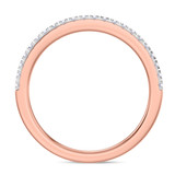 Photo of Hart 1/5 ct tw. Diamond Ladies Band 10K Rose Gold [BT270RL]