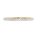 Photo of Hart 2 3/4 Carat T.W. Morganite and Diamond Trio Matching Wedding Ring Set 14K Yellow Gold [BT270YL]