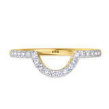 Photo of Charaya 5/8 ct tw. Diamond Wedding Band Set 10K Yellow Gold [BT262YL]