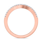Photo of Pembe 1/2 ct tw. Diamond Wedding Band Set 14K Rose Gold [BT263RL]
