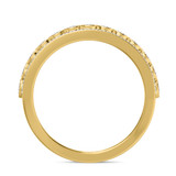 Photo of Pembe 1/2 ct tw. Diamond Wedding Band Set 14K Yellow Gold [BT263YM]