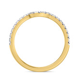 Photo of Zorya 3/4 ct tw. Diamond Wedding Band Set 10K Yellow Gold [BT266YL]