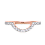 Photo of Sloane 3/4 ct tw. Diamond Wedding Band Set 14K Rose Gold [BT272RL]