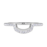 Photo of Iris 1/3 ct tw. Diamond Same Sex Ladies Band Set 10K White Gold [BT261WL]