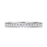 Photo of Bria 1/2 ct tw. Diamond Same Sex Ladies Band Set 10K White Gold [BT265WL]