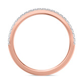 Photo of Sutton 3/8 ct tw. Diamond Same Sex Ladies Band Set 10K Rose Gold [BT267RL]