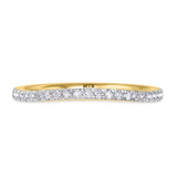 Photo of Sutton 3/8 ct tw. Diamond Same Sex Ladies Band Set 10K Yellow Gold [BT267YL]