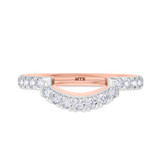 Photo of Arden 3/4 ct tw. Diamond Same Sex Ladies Band Set 14K Rose Gold [BT268RL]