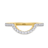 Photo of Sloane 3/8 ct tw. Diamond Same Sex Ladies Band Set 14K Yellow Gold [BT272YL]