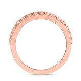 Photo of Charaya 7/8 ct tw. Diamond Same Sex Mens Band Set 10K Rose Gold [BT262RM]