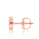 Photo of Felix 1/10 Carat T.W. Diamond Earring 14K Rose Gold [CE200R]