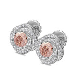 Photo of Shamir 1/2 CT. T.W. Diamond Earring 14K White Gold [CE202W-C000]