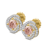 Photo of Shamir 1/2 CT. T.W. Diamond Earring 14K Yellow Gold [CE202Y-C000]