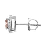 Photo of Hurst 1/2 Carat T.W. Diamond Earring 14K White Gold [CE203W-C000]