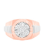 Photo of Emery 1 ct tw. Diamond Mens Band 14K Rose Gold [BT621RM]