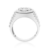 Photo of Emery 1 ct tw. Diamond Mens Band 10K White Gold [BT621WM]