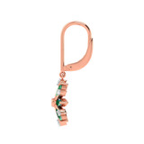 Photo of Snowfall 1 1/6 Carat T.W. Diamond Earring 10K Rose Gold [CE967R]