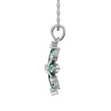 Photo of Snowfall 1 1/6 Carat T.W. Diamond Earring 14K White Gold [CE967W]