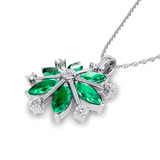 Photo of Snowfall 1 Carat T.W. Pendant 14K White Gold [CP967W]