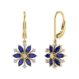 Photo of Snowfall 1 3/8 Carat T.W. Diamond Earring 14K Yellow Gold [CE968Y]