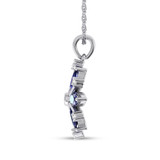 Photo of Snowfall 1 1/6 CT. T.W. Pendant 14K White Gold [CP968W]