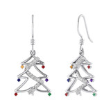 Photo of Festivity 1/6 Carat T.W. Diamond Earring 10K White Gold [CE969W]